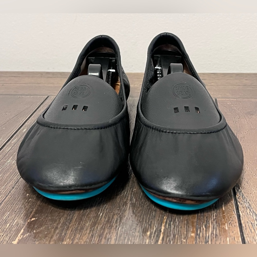 Tieks Black Leather Ballet Flats Womens size 8 - Picture 2 of 10